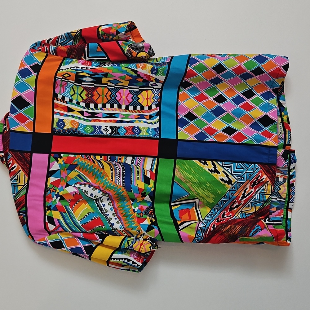 Colorful Geometric Shirt - Picture 6 of 8